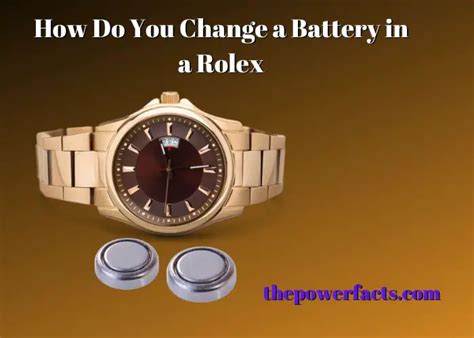 batterie rolex|how to replace Rolex battery.